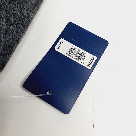 New Lucky Brand Charcoal Grey Fringe Soft Scarf $69.50 - Picture 7 of 7